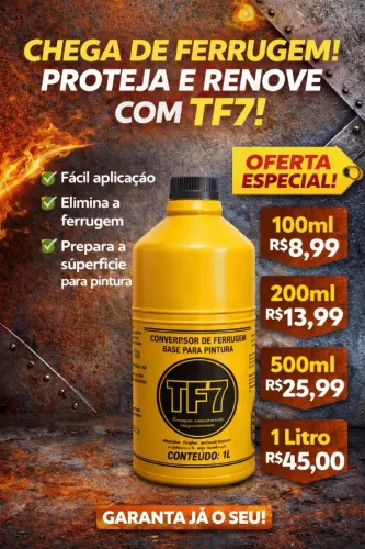 CONVERTEDOR DE FERRRUGEM TF7