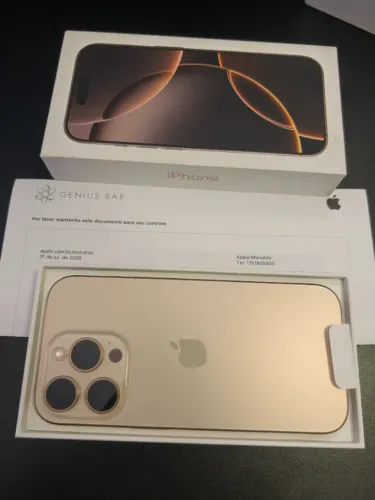 Apple iPhone 16 Pro 256GB - Desert Titanium (Novo)