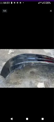 Para choque traseiro Fiat bravo 