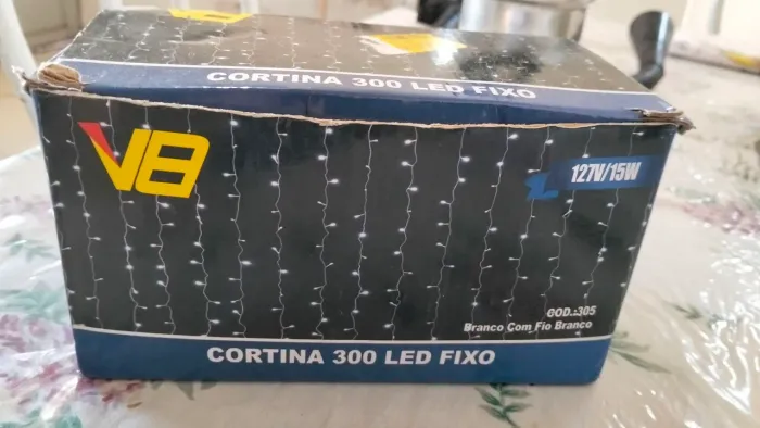 CORTINA 300 LED FIXO