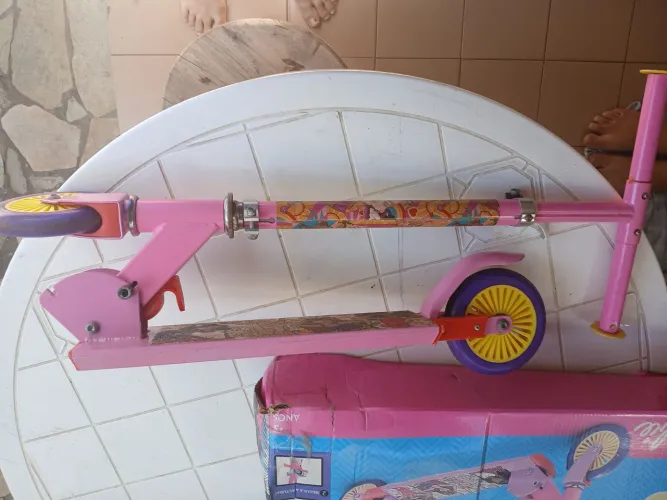 Patinete da Barbie infantil +3