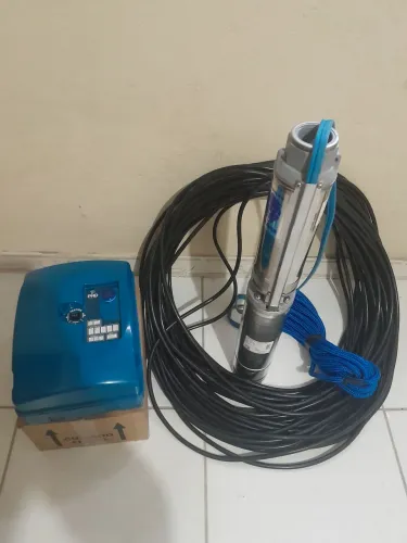 Material para poço: bomba, quadro elétrico e cabo PP