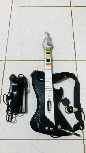 Guitarra e cambio para PlayStation 2
