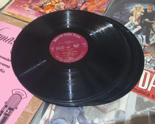 Lote 10 Lps Disco De Vinil Antigo
