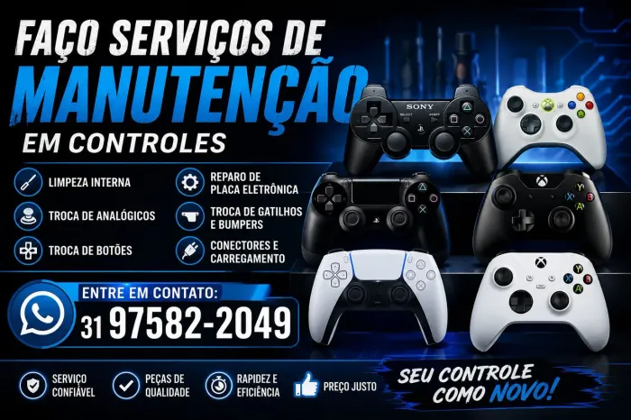 Serviço em controles 