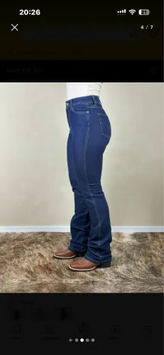 Calça coutry feminina