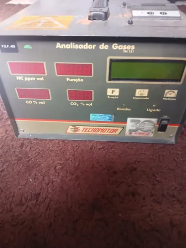 Aparelho control ar medidor de gases
