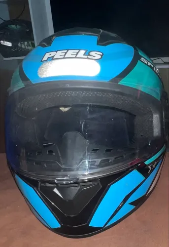 Capacete peels spike 2 azul