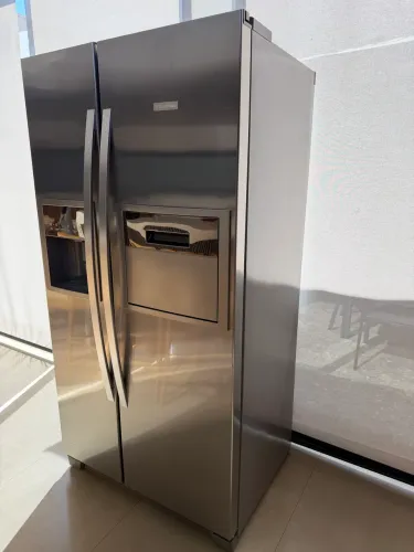 Geladeira Electrolux Side by Side SH72X 504L Inox - 127V
