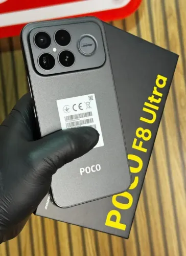 Poco F8 Ultra (512/16) + NFC + 5G O Brabooo Novo na caixa Com Garantia (Preto)