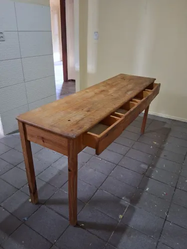MESA 3 MTS.MADEIRA LEI.PARA COZINHA.