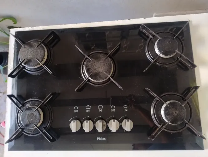 Fogão Cooktop 5 bocas Philco