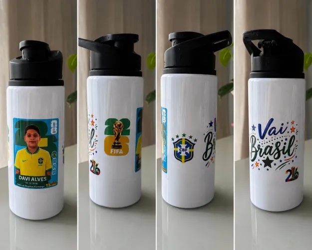 Garrafa Personalizada BRASIL
