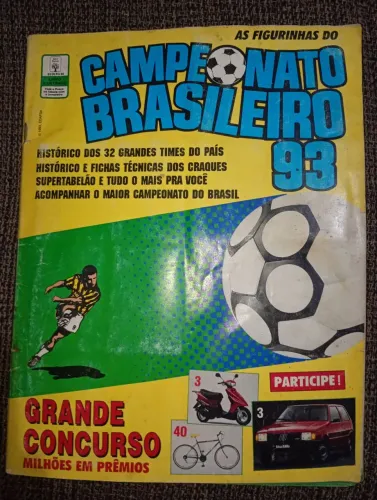Álbum Campeonato Brasileiro 1993