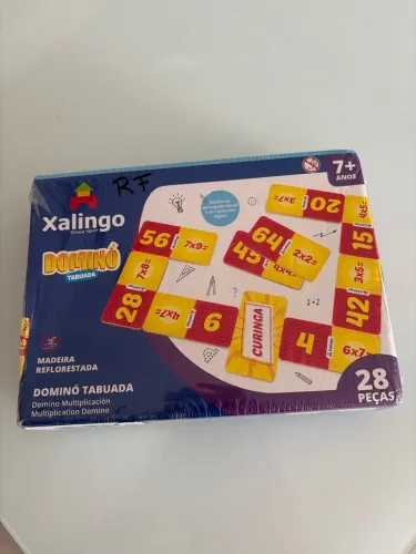 Jogo tabuada Dominó Xalindo 