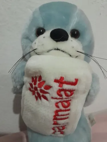 Pelúcia Parmalat foca