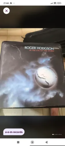 LP disco Vinil Roger Hodgson in The eye of storm