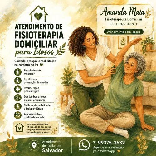 FISIOTERAPIA DOMICILIAR PARA IDOSOS