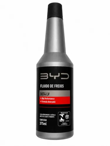 Fluido de Freio BYD DOT 4 LV 375ml Original - Alta Performance e Segurança