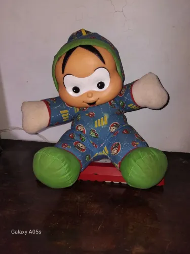 Boneca antiga turma da Mônica 