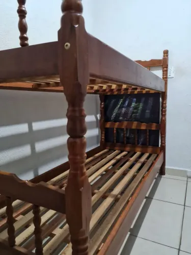 Cama solteiro beliche