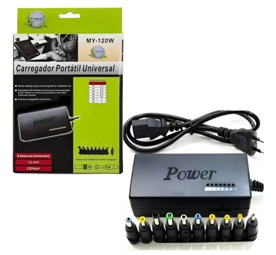 Carregador universal P/ notebook Lacrado