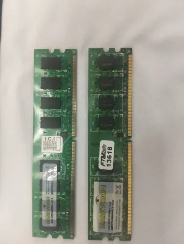 Kit MeKit Memória RAM 2GB DDR2 + DDR3 para PC Desktop