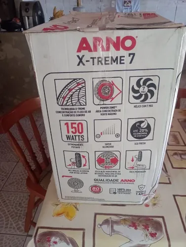 Vendo ventilador Arno novo na caixa