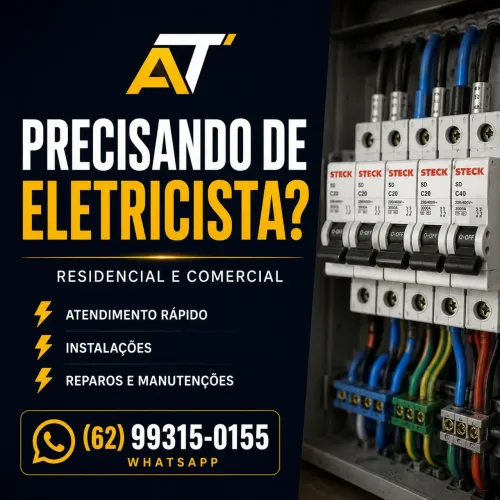 Eletricista residencial e comercial