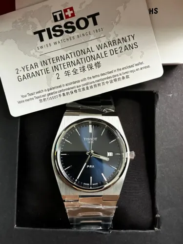 Tissot PRX quartz 40mm azul