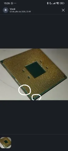 Ryzen 5 pro 5650g com pinos quebrados