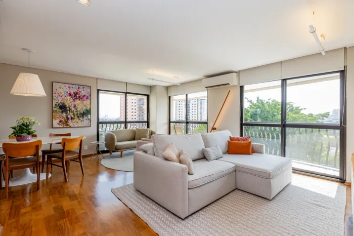 Apartamento para venda em Alto da Boa Vista com 4 quartos, sendo 3 suítes, 146m²