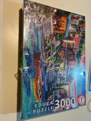 Puzzle Educa Borras 3000 peças Pôr do Sol em Como