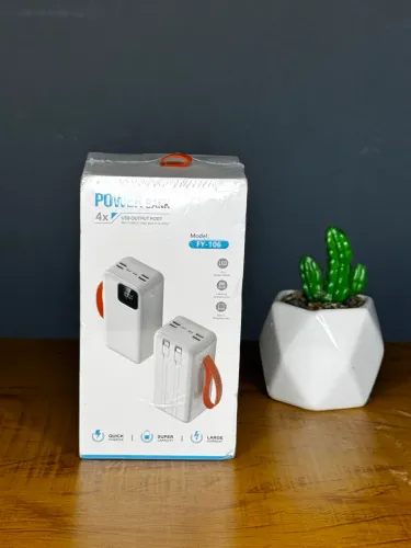 Carregador Portátil Turbo 50.000mAh - Carregamento Ultrarrápido 22,5W ?