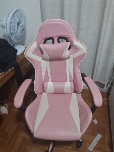 Cadeira gamer rosa
