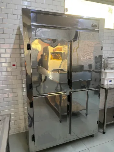 Geladeira 4 portas inox Gelopar 