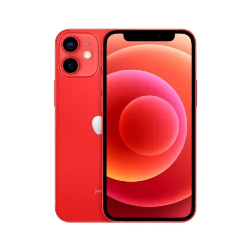 Usado: iPhone 12 mini 64GB (PRODUCT) red bom- bateria 70%- trocafy- apple