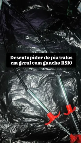 Desentupidor de pia ralos em geral