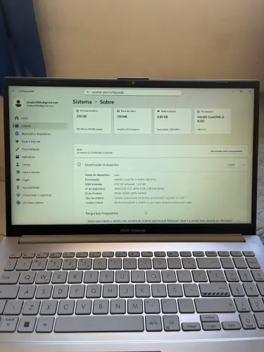 Notebook Asus vivobook E1504GA