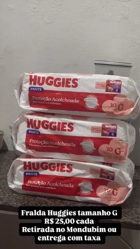 Fralda Huggies 