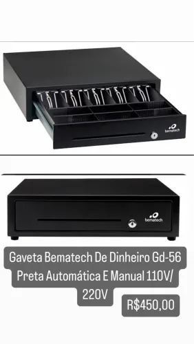 Gaveta automática Bematec