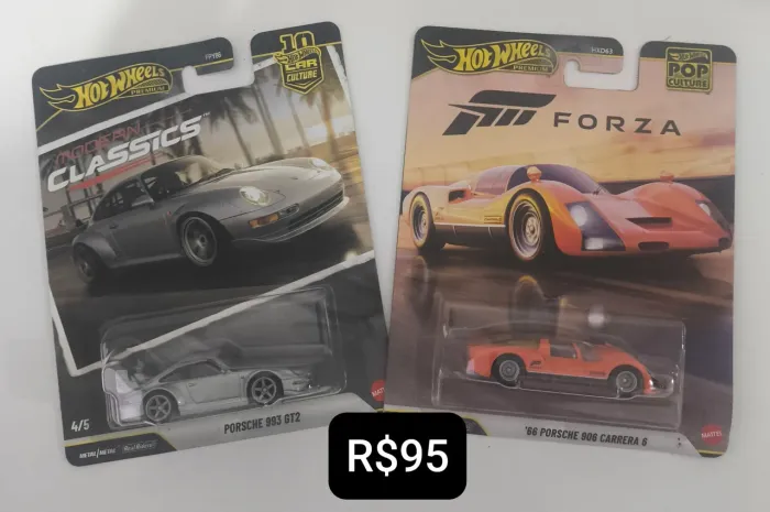 Hot Wheels dupla porche