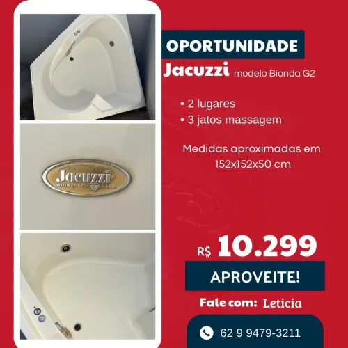BANHEIRA JACUZZI BIONDA G2