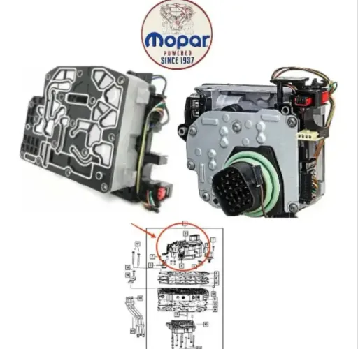Bloco Solenoide Cambio 62te Freemont/journey (68376696aa)