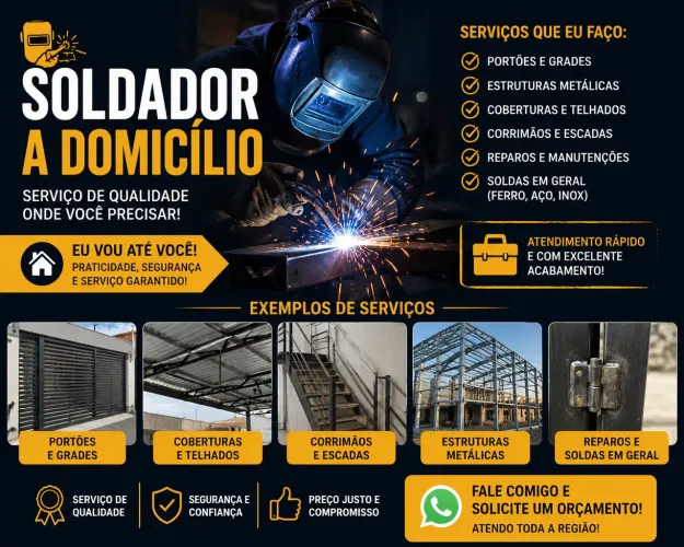 Soldador a domicílio 