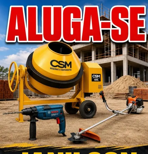 Equipamento para sua obra