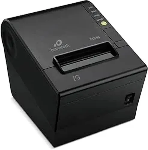 Impressora Térmica Elgin I9 - Preto - 220v - NUNCA USADO
