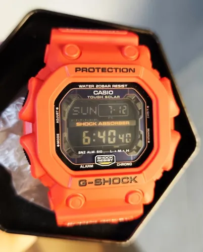 Relógio Casio GX-56-4 King Vermelho Ano 2010 - Único Dono - Raro