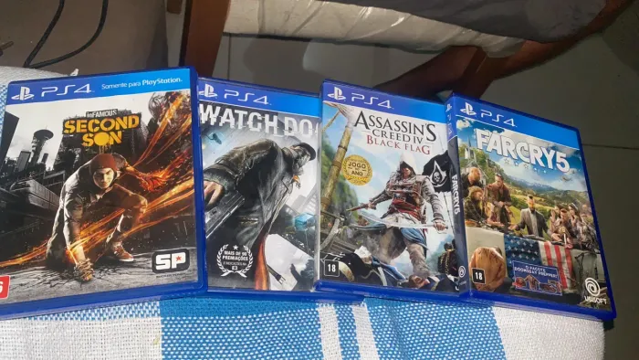 4 JOGOS DE PS4