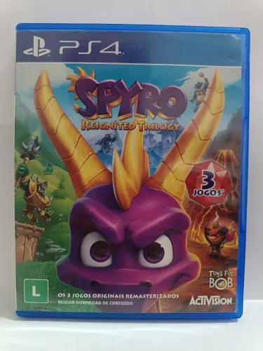 Spyro Trilogy - PS4 - Semi-Novo